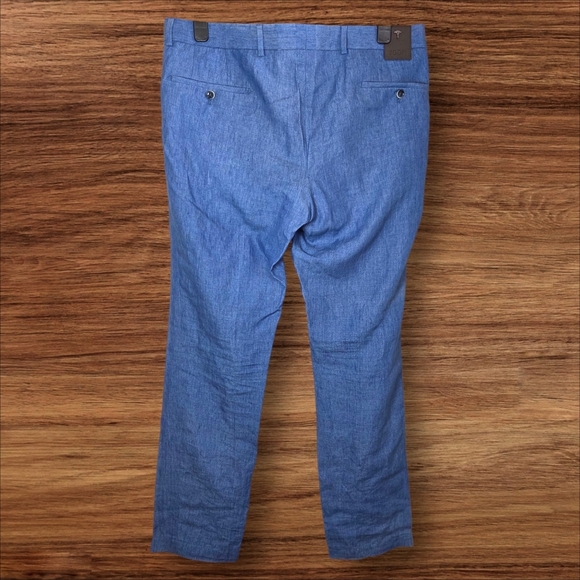 Joop! Slim Fit 100% Linen Men's Chinos Model JT-18 Hank Woven In Italy Size 36 - Picture 5 of 8